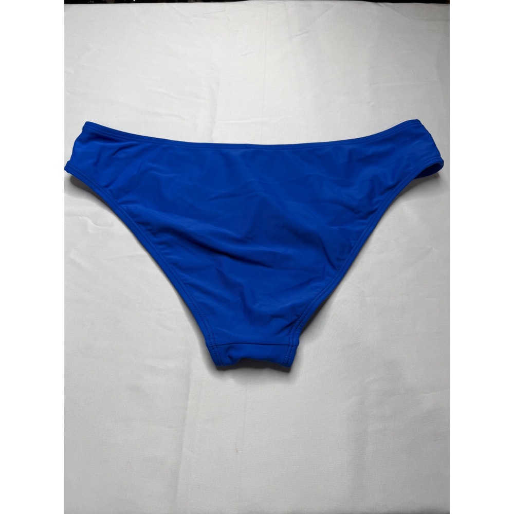 Cupshe Womens Royal Blue Lace Up Back Triangle Bikini Set Size M - Picture 6 of 15